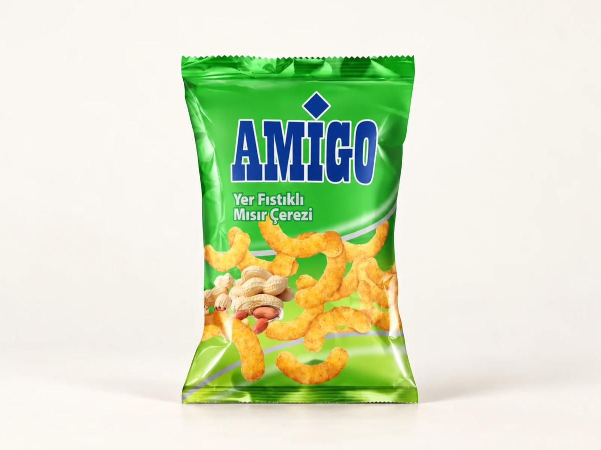 Amigo Yer Fıstıklı Mısır Çerezi – 55 g