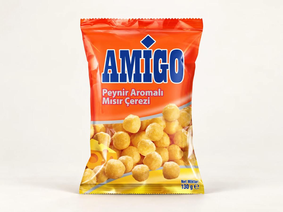 Amigo Peynir Aromalı Mısır Çerezi – 130 g